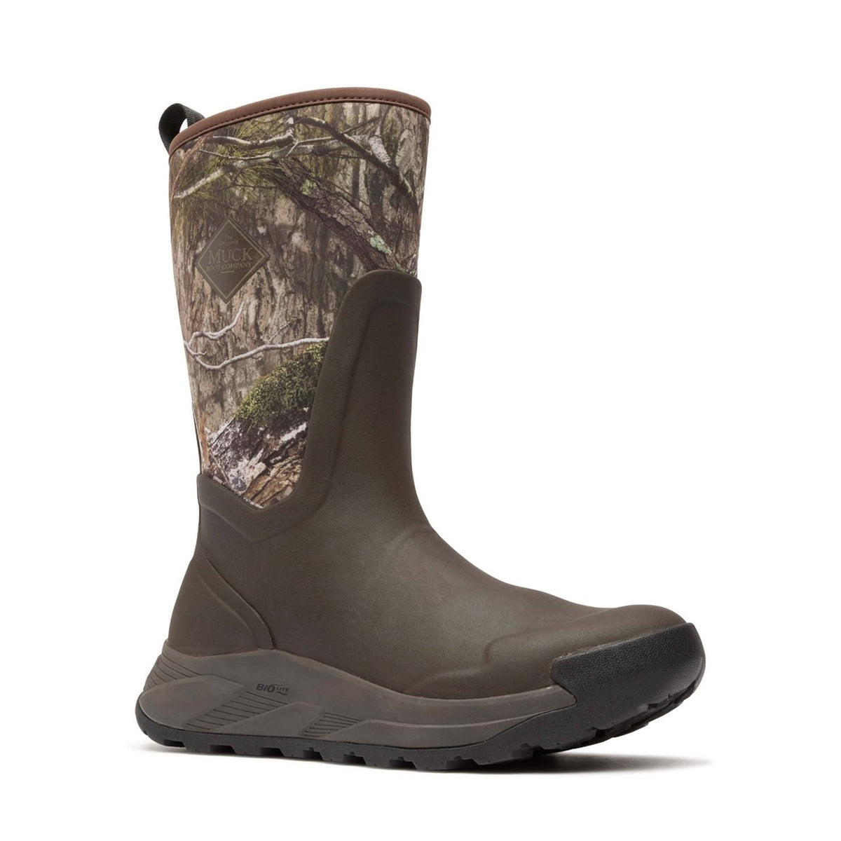 Men's Outmax Short Boots Mossy Oak Country DNA Turkish Brown