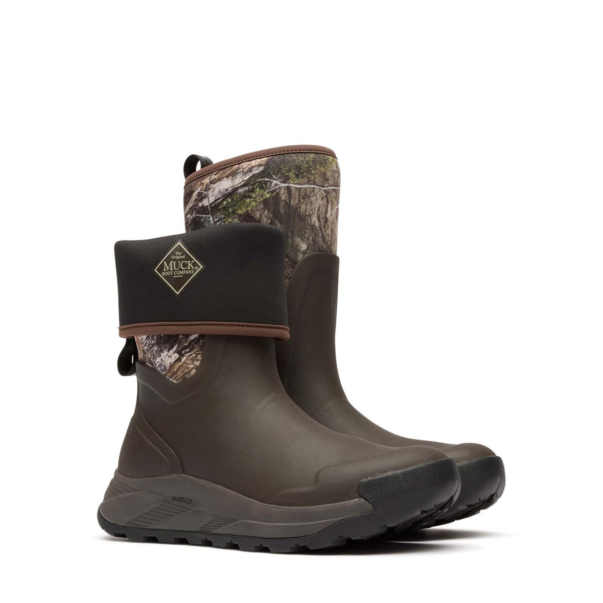 Men's Outmax Short Boots Mossy Oak Country DNA Turkish Brown