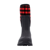 Women's Arctic Sport II Short Boots Black Buffalo Plaid Print