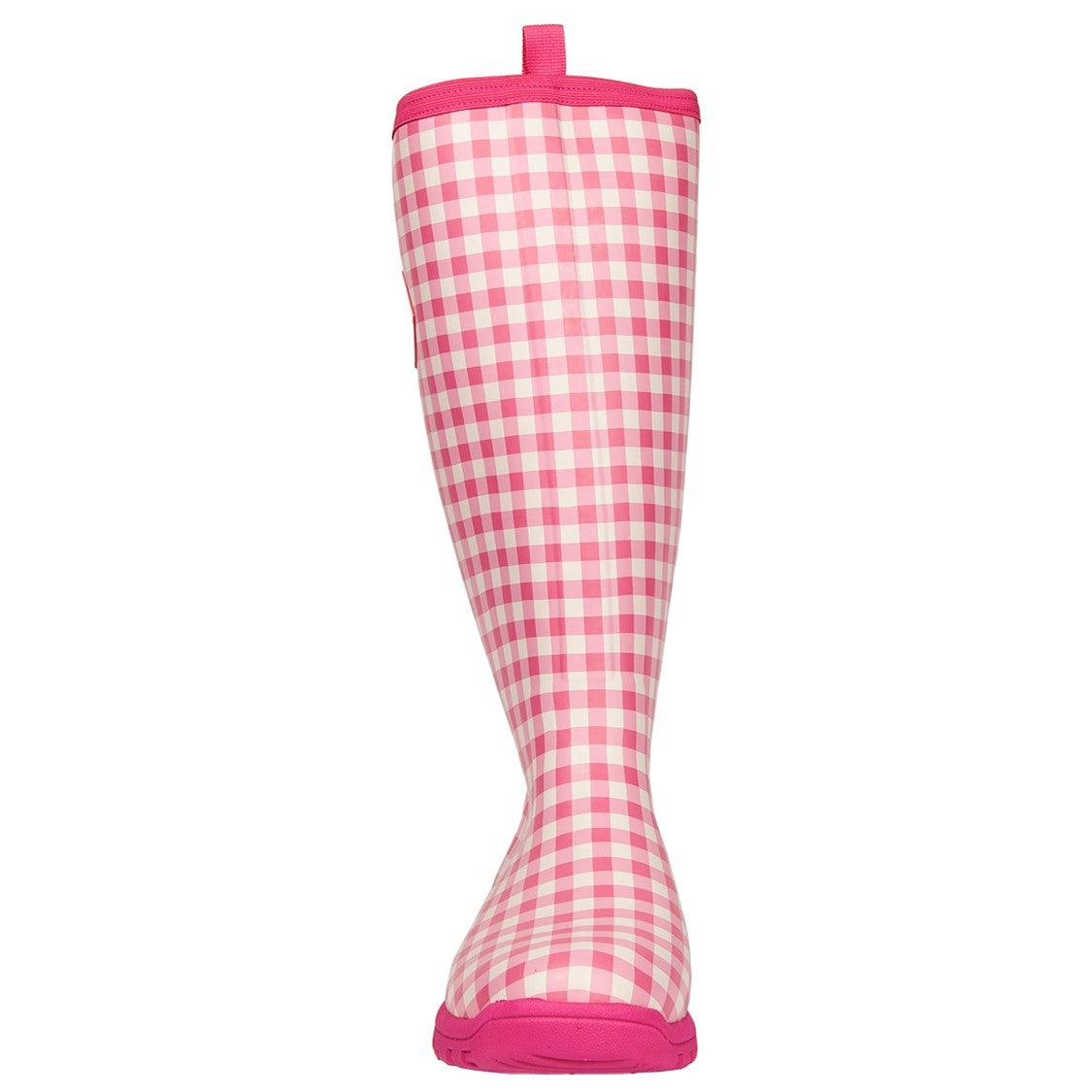 Women's Breezy Tall Boots Pink Gingham Print