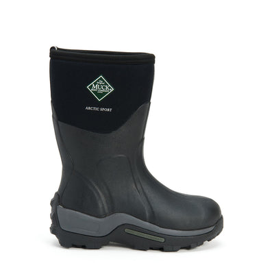 Unisex Arctic Sport Short Boots Black