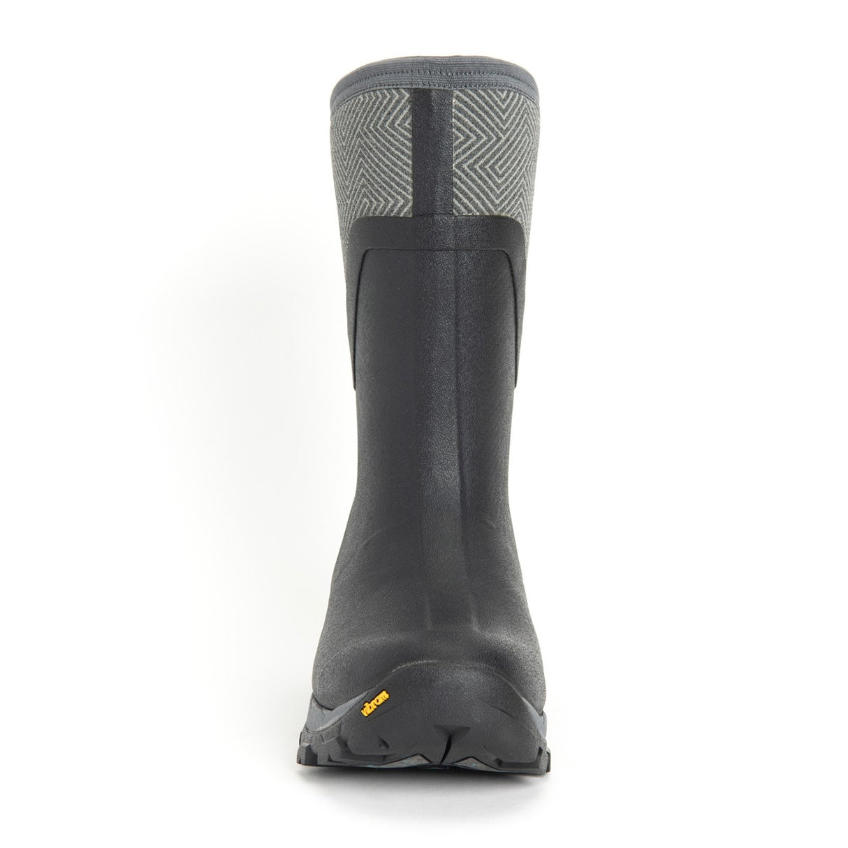Women's Arctic Ice Vibram AG All Terrain Short Boots Grey Geometric Print