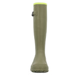 Unisex Harvester Tall Boots Olive Lime Green